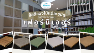 ข้อดีของไม้แต่ละชนิดในการผลิตเฟอร์นิเจอร์บิ้วอิน, วัสดุโครงสร้าง, วัสดุเฟอร์นิเจอร์, ไม้, Plaswood, HMR, Partical, cementboard, ไม้อัดยาง,